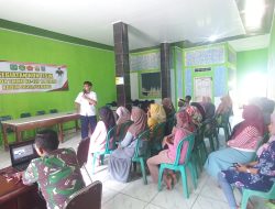 Satgas TMMD Ke-127 Kodim 0602/Serang Gelar Penyuluhan Perikanan di Desa Sukamenak