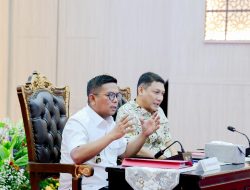 Pimpin Rapim OPD, Gubernur Andra Soni Minta Kinerja dan Layanan ke Publik Ditingkatkan
