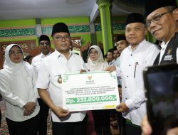 Safari Ramadan, Gubernur Andra Soni Buka Puasa Bersama Warga Cisata Pandeglang