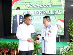 Gubernur Andra Soni Apresiasi Kinerja Agus Tauchid Dalam Capaian Swasembada Beras