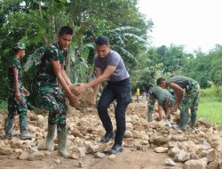 Warga Desa Sukamenak dan Petir Rasakan Manfaat Jalan TMMD