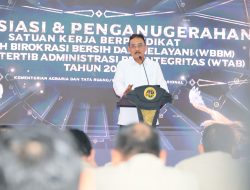 Buktikan Komitmen dalam Perbaiki Layanan, Satker Kementerian ATR/BPN Meraih 1 Predikat WBBM dan 31 Predikat WTAB