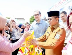 Warga Antusias Belanja Kebutuhan Pangan Murah di Bazar Ramadan Pemprov Banten