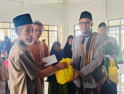 UPZ Mesjid Agung Pamarayan Bagikan Zakat Mall dan Zakat Fitrah Kepada 251 Mustahik dan Anak Yatim
