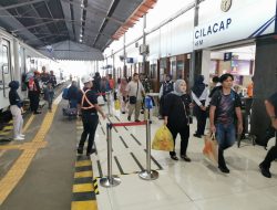 Hari Terakhir Libur Sekolah Lebaran 2026, KAI Daop 5 Purwokerto Berangkatkan 29.438 Penumpang