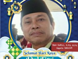 Kepala SMAN 1 Pabuaran Mengucapkan Selamat Hari Raya Idul Fitri 1447 H/2026 M