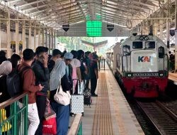 Angkutan Lebaran 2026 Sukses, Hampir 1 Juta Pelanggan Gunakan Kereta Api di Daop 5 Purwokerto