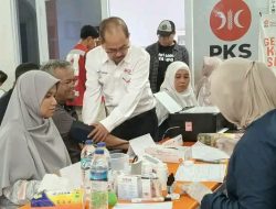 Donor Darah Warnai Halal Bihalal PKS Kota Serang