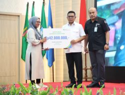 Gubernur Andra Soni Minta Pelaku Usaha Prioritaskan Keselamatan Pekerja