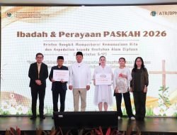 Perayaan Paskah ATR/BPN, Semangat Kebangkitan Dorong Integritas Pelayanan dan Kepedulian Sosial