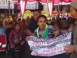 HUT ke-27 Kota Cilegon Ricuh, Dua Mahasiswa Protes Pengangguran dan Pendidikan
