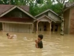 Air Belum Surut, Kecamatan Sobang Dilanda Banjir