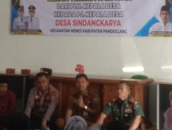 Acep Darmawan Resmi Jabat PJS Kades Sindang Karya