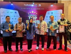 Bank BPR Serang dan Perumda Tirta Albamtani Raih Top BUMD Awards 2026