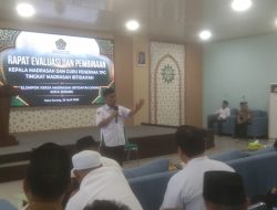 Kemenag Kota Serang Adakan Evaluasi dan Pembinaan Kepala MI dan Guru Penerima TPG