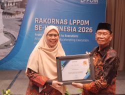 LPPOM MUI Banten Raih Penghargaan Lembaga Terbaik 1 Nasional 2026