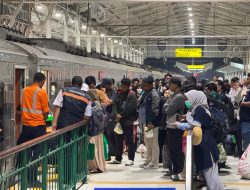 Jumlah Penumpang Kereta Api di Wilayah Daop 5 Purwokerto Naik19 Persen