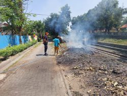 KAI Daop 5 Purwokerto Larang Bakar Jerami dan Sampah di Dekat Jalur Rel