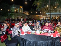 Gubernur Andra Soni Hadiri Penyambutan Peserta Raker APPSI