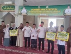 Apresiasi Kafilah MTQ, Wali Kota Cilegon Gelontorkan Kadeudeuh Rp50 Juta