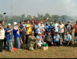 Tindaklanjuti SE Bupati, Camat Pamarayan Gelar Aksi Bersih Alun-alun Lewat Korve