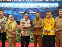 Sukseskan Sensus Ekonomi 2026, Gubernur Andra Soni Terima Petugas Pendata Lapangan