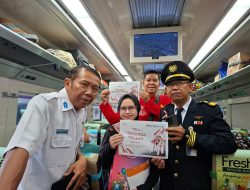 HUT Ke-81 Kemerdekaan RI, KAI Daop 5 Purwokerto Ajak Pelanggan Rayakan Semangat Merdeka
