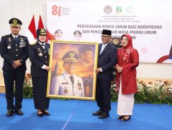 120 Warga Binaan Bebas melalui Remisi di HUT Ke-81 RI