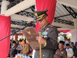 Upacara HUT Kemerdekaan RI. ke-81 Pandeglang Berlangsung Khidmat, Dandim Bacakan Pembukaan UUD 1945