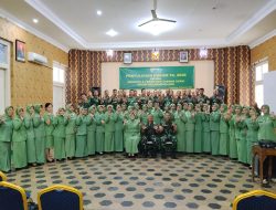 Kodim 0601/Pandeglang Gelar Penyuluhan Hukum Bagi Prajurit, PNS dan Persit