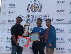 Rayakan HUT Ke-37, PT Asahimas Chemical dan IPPC Gelar Turnamen Volly Ball Women One Day