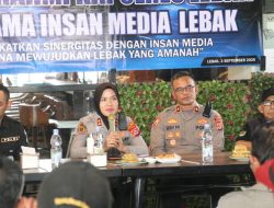 Kapolres Lebak Bangun Sinergitas dengan Organisasi Pers di Lebak