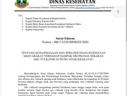 Pemprov Banten Siagakan Layanan Kesehatan Antisipasi Dampak Abu Vulkanik GAK