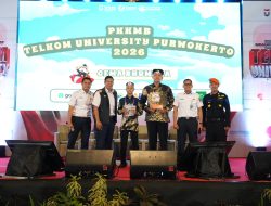 KAI Daop 5 Purwokerto Ramaikan Penyambutan Mahasiswa Baru Telkom University 